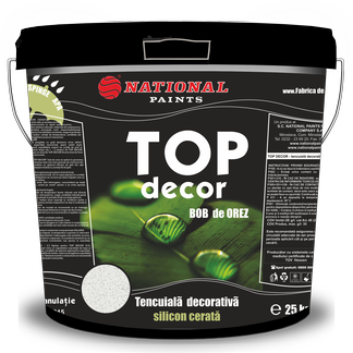 tencuiala decorativa silicon cerata bob de orez TOP DECOR