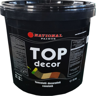 Tencuială canelată TOP DECOR