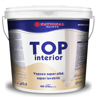 vopsea lavabila TOP interior