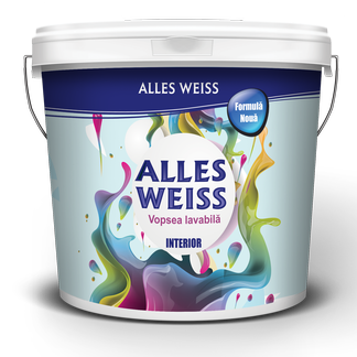 vopsea lavabila ALLES WEISS